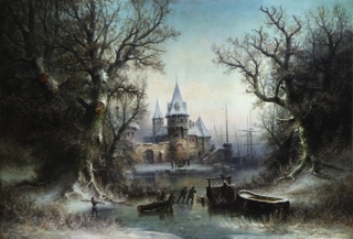 Lote 123: BREDOW, Albert 'ESCENA INVERNAL' 