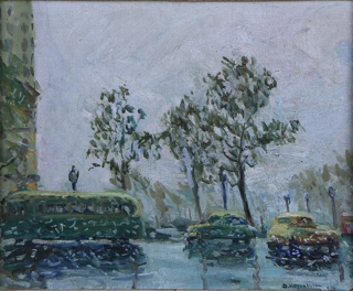 Lote 127: HEYNEMANN, David 'MAÑANA DE NIEVE' 