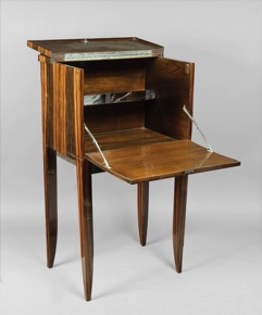 Lote 276: MUEBLE BAR DE ESTILO ART DECO. MUEBLE BAR DE ESTILO ART DECO.