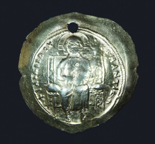 Lote 446: ANTIGUA MONEDA 'HISTAMENON NOMISMA' BIZANTINA DE ORO. ANTIGUA MONEDA 'HISTAMENON NOMISMA' BIZANTINA DE ORO.