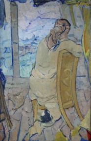 Lote 36: CANDIA, Domingo 'AL LADO DE LA VENTANA' 