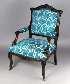 Lote 299: SILLON FRANCES DE ESTILO REGENCE. SILLON FRANCES DE ESTILO REGENCE.