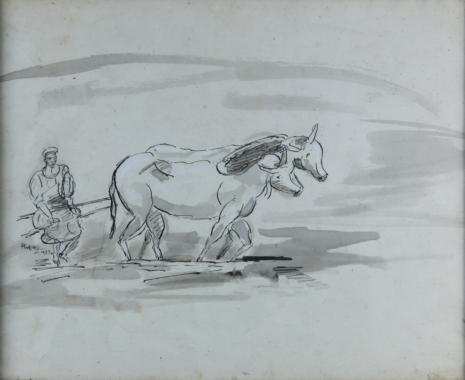 AYAD, Ragheb 'ARANDO CON BUEYES' AYAD, Ragheb 'ARANDO CON BUEYES'