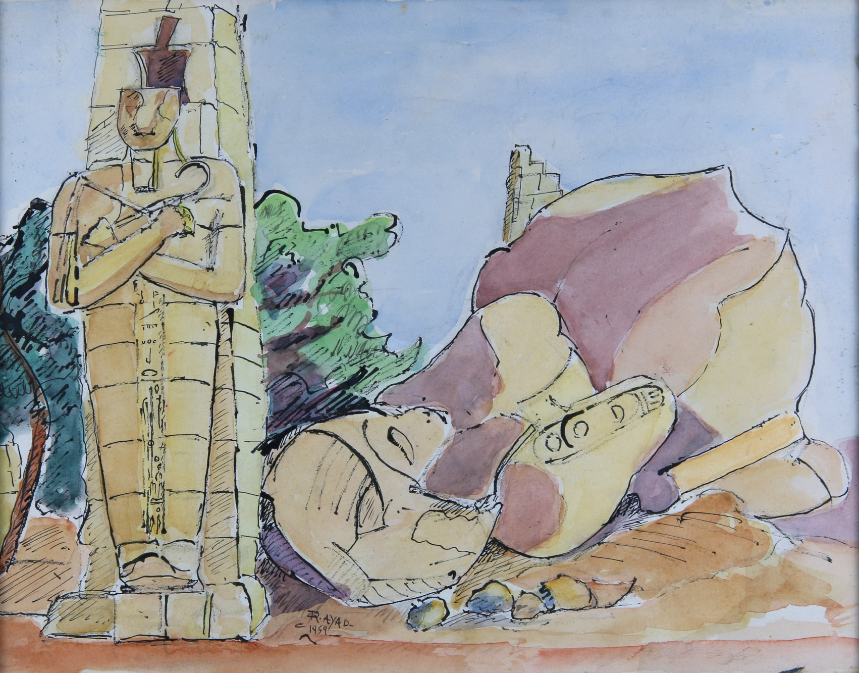 AYAD, Ragheb 'RAMESSEUM DE LUXOR'