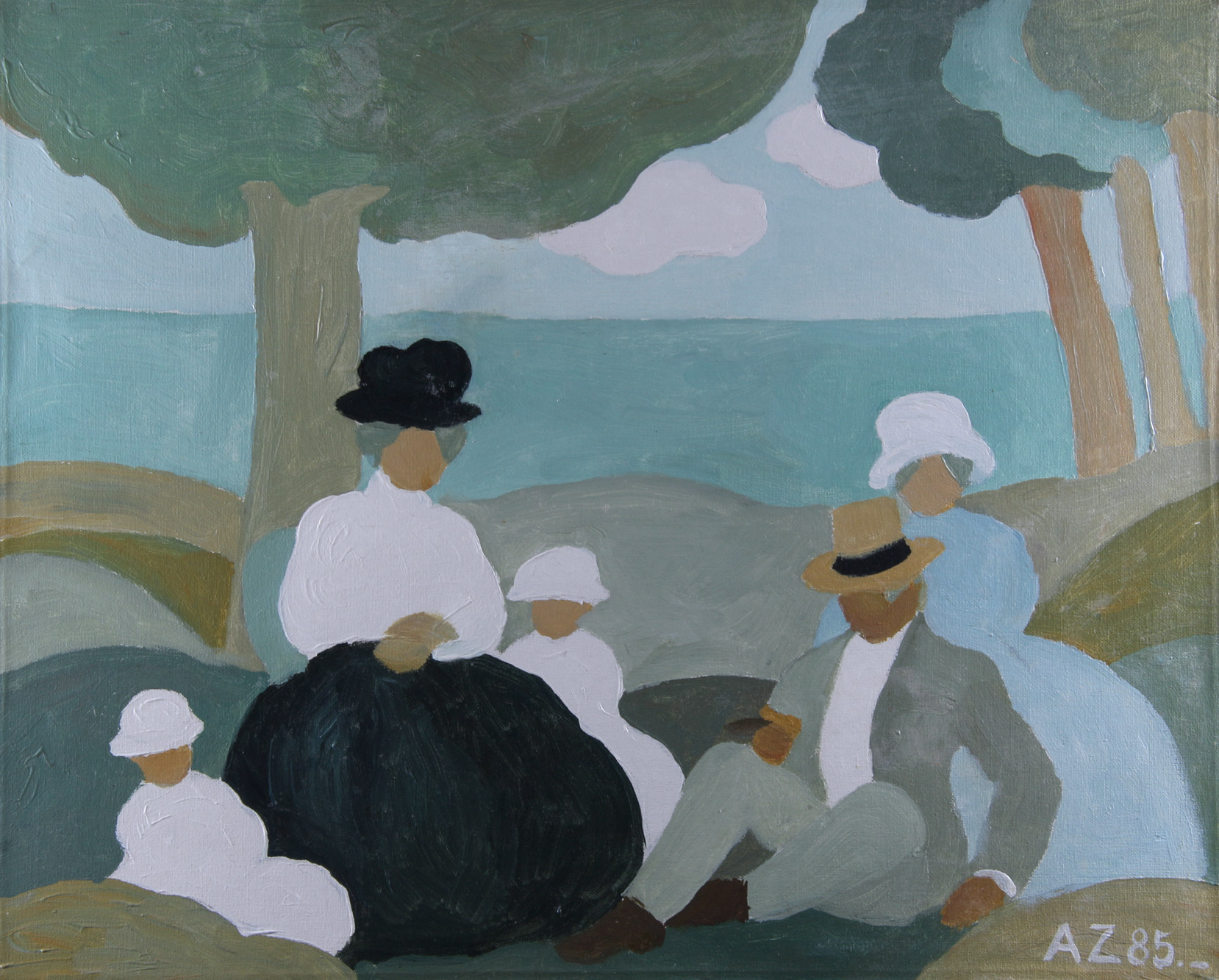 ZORRILLA DE SAN MARTIN, Alfredo 'REUNION FAMILIAR'