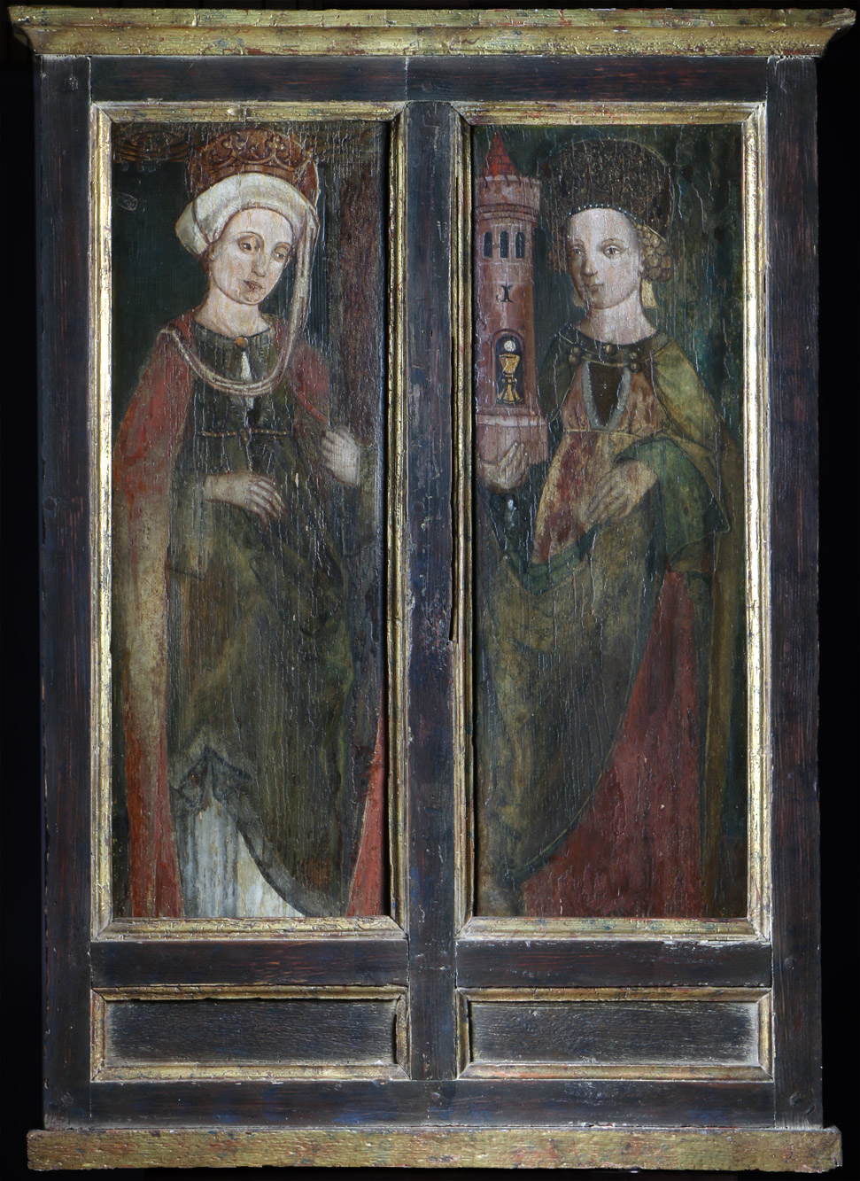 ANTIGUO DIPTICO RELIGIOSO DEL SIGLO XIX. ANTIGUO DIPTICO RELIGIOSO DEL SIGLO XIX.