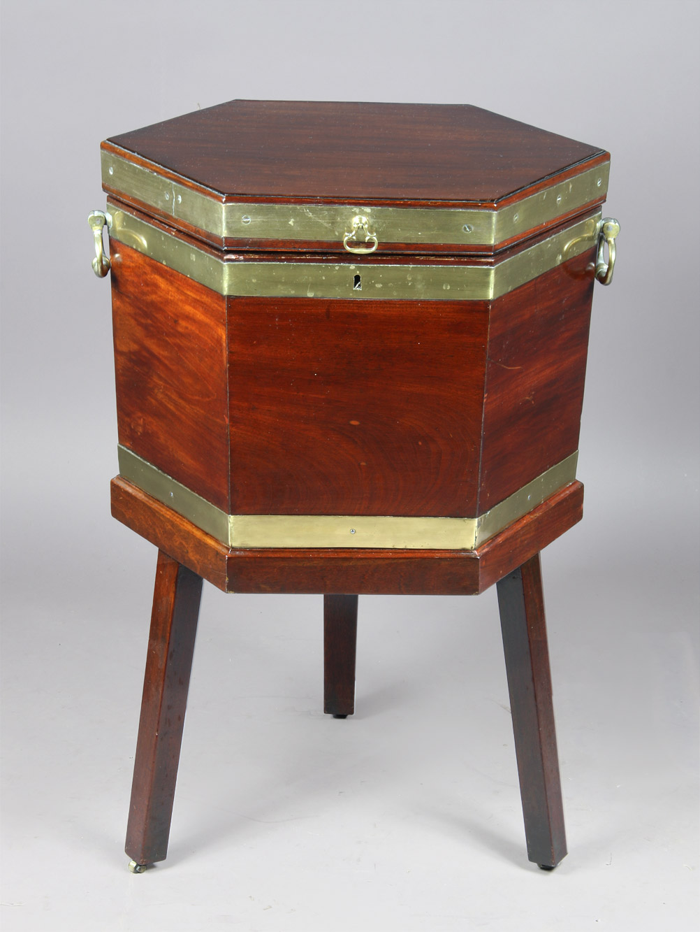  ANTIGUO 'WINE-COOLER ' INGLES EPOCA JORGE III.