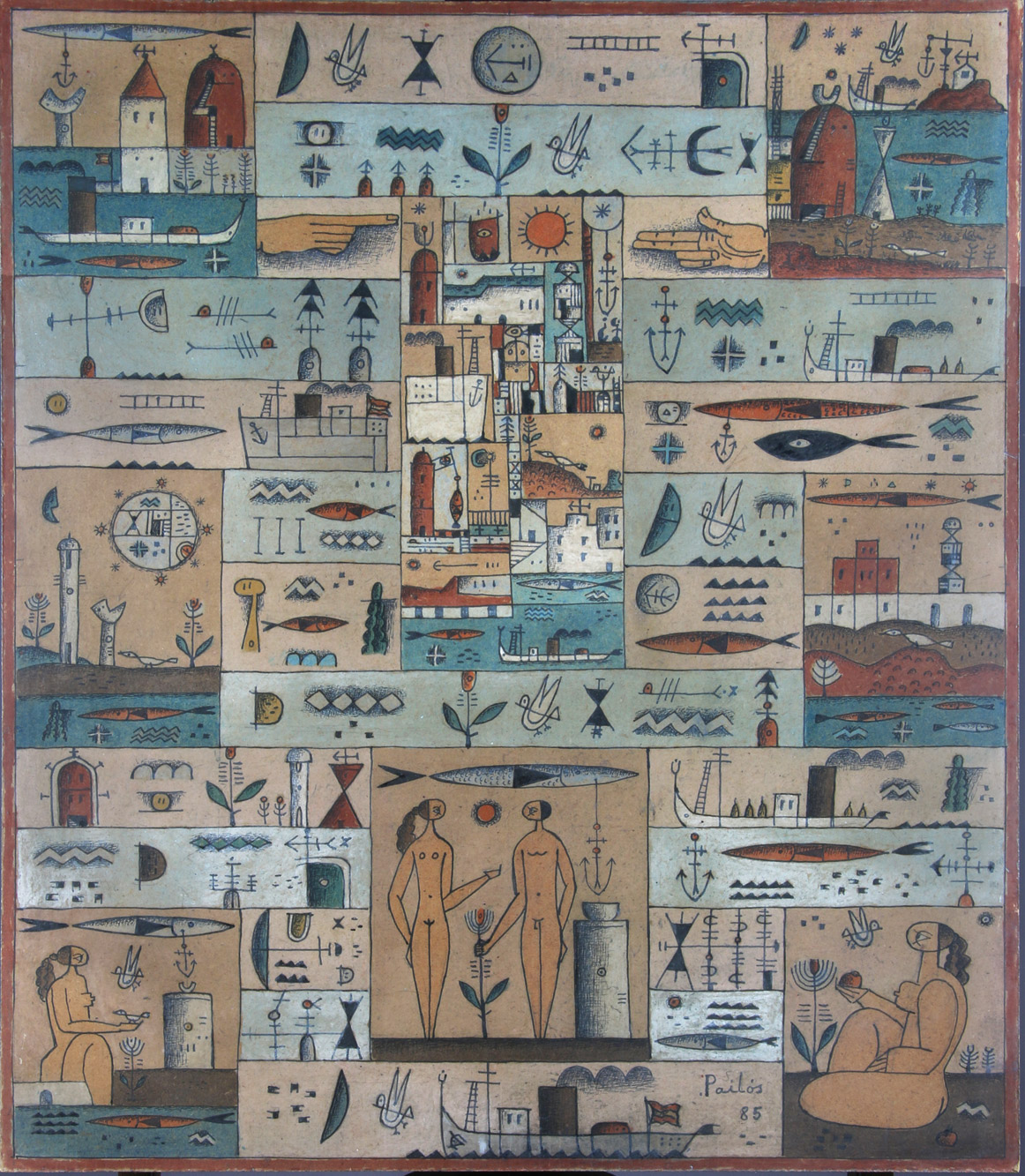 PAILOS BLANCO, Manuel  'PEZ VOLADOR CON ANCLA' 