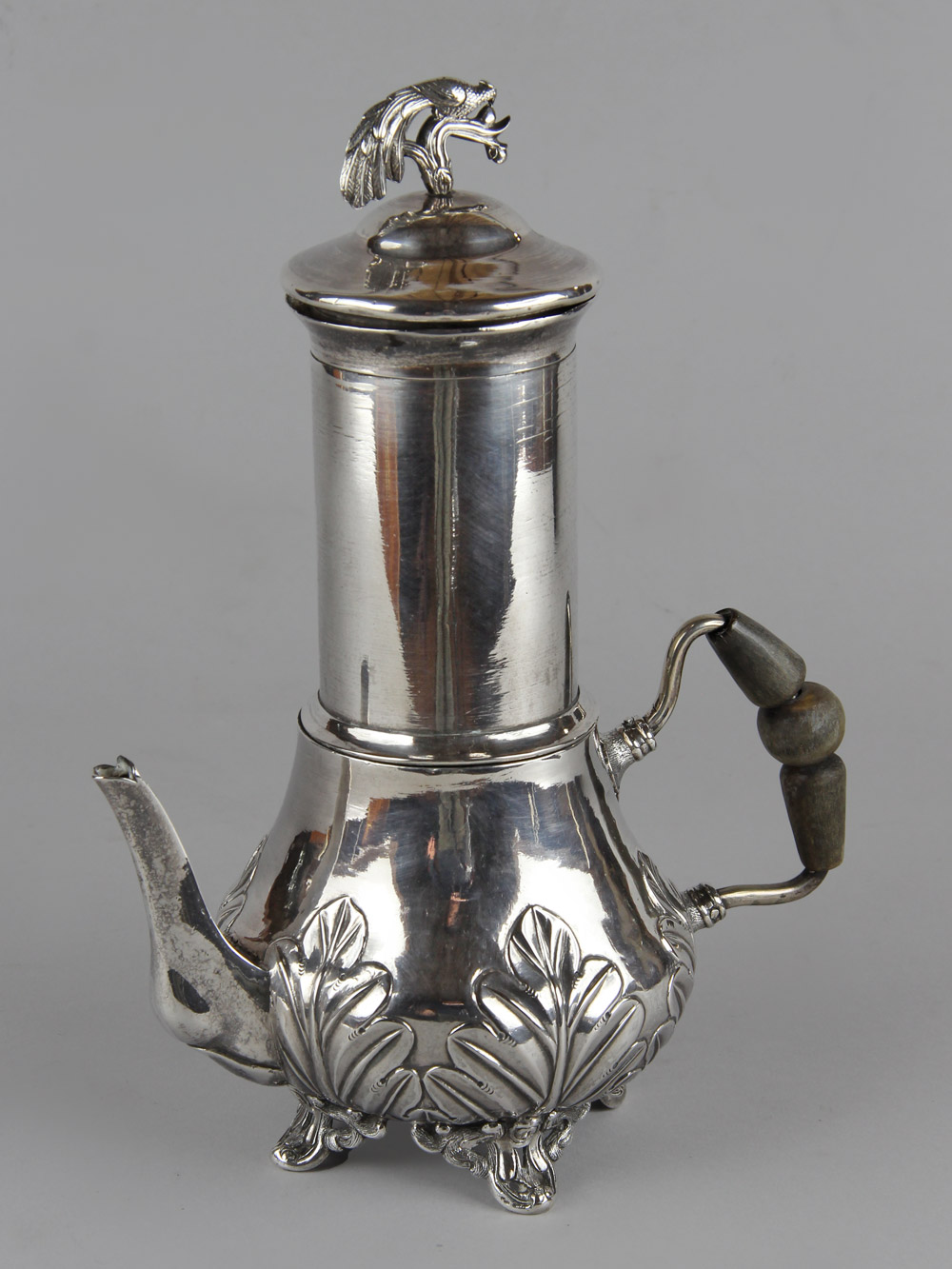 ANTIGUA CAFETERA COLONIAL BOLIVIANA SIGLO XIX. ANTIGUA CAFETERA COLONIAL BOLIVIANA SIGLO XIX.