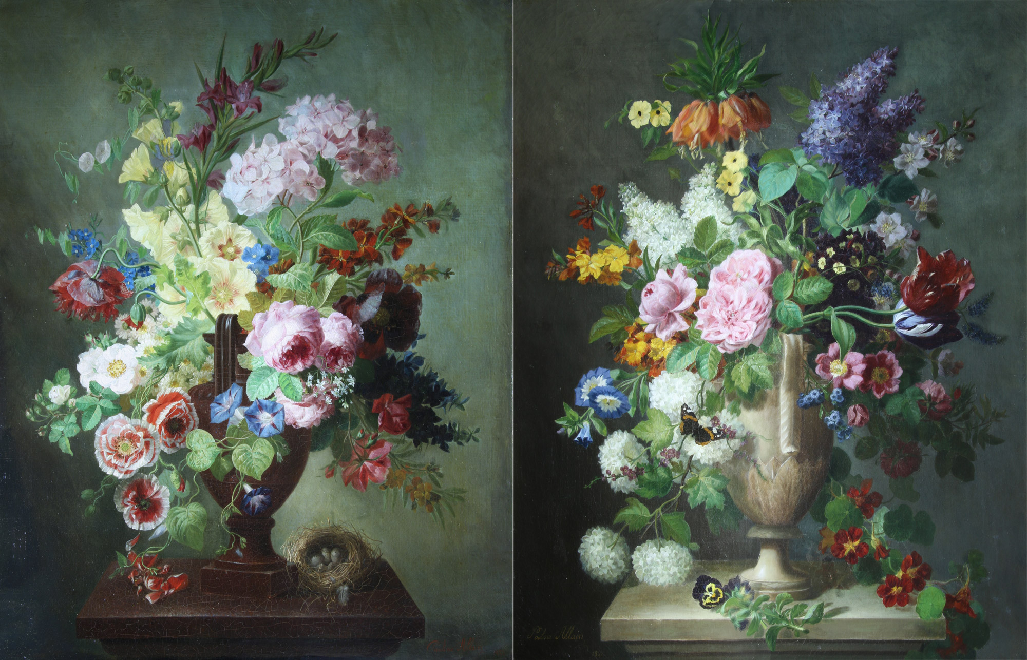 ALLAIN, Pauline 'VASOS CON FLORES' ALLAIN, Pauline 'VASOS CON FLORES'