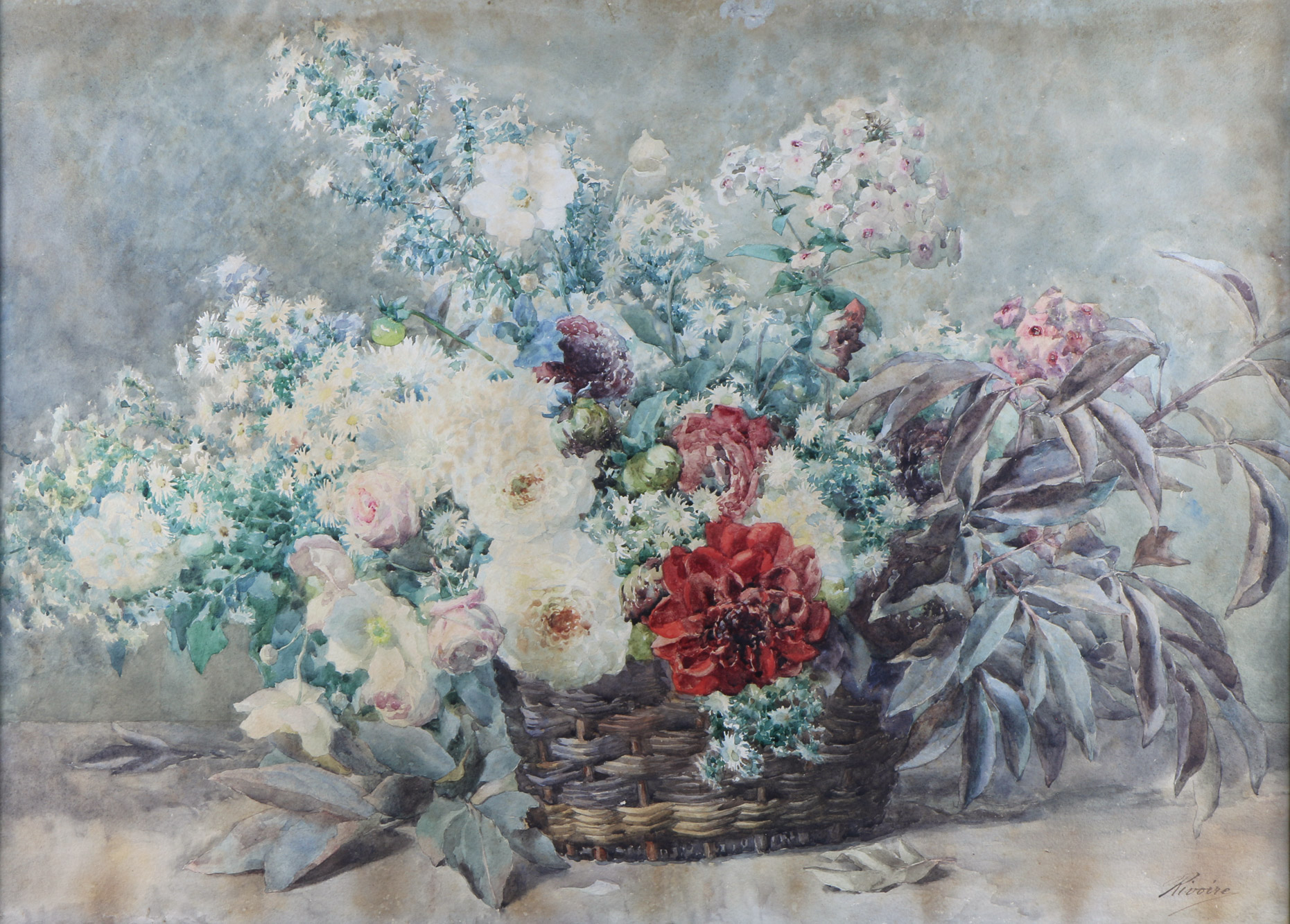 RIVOIRE, François 'CANASTA CON FLORES' 