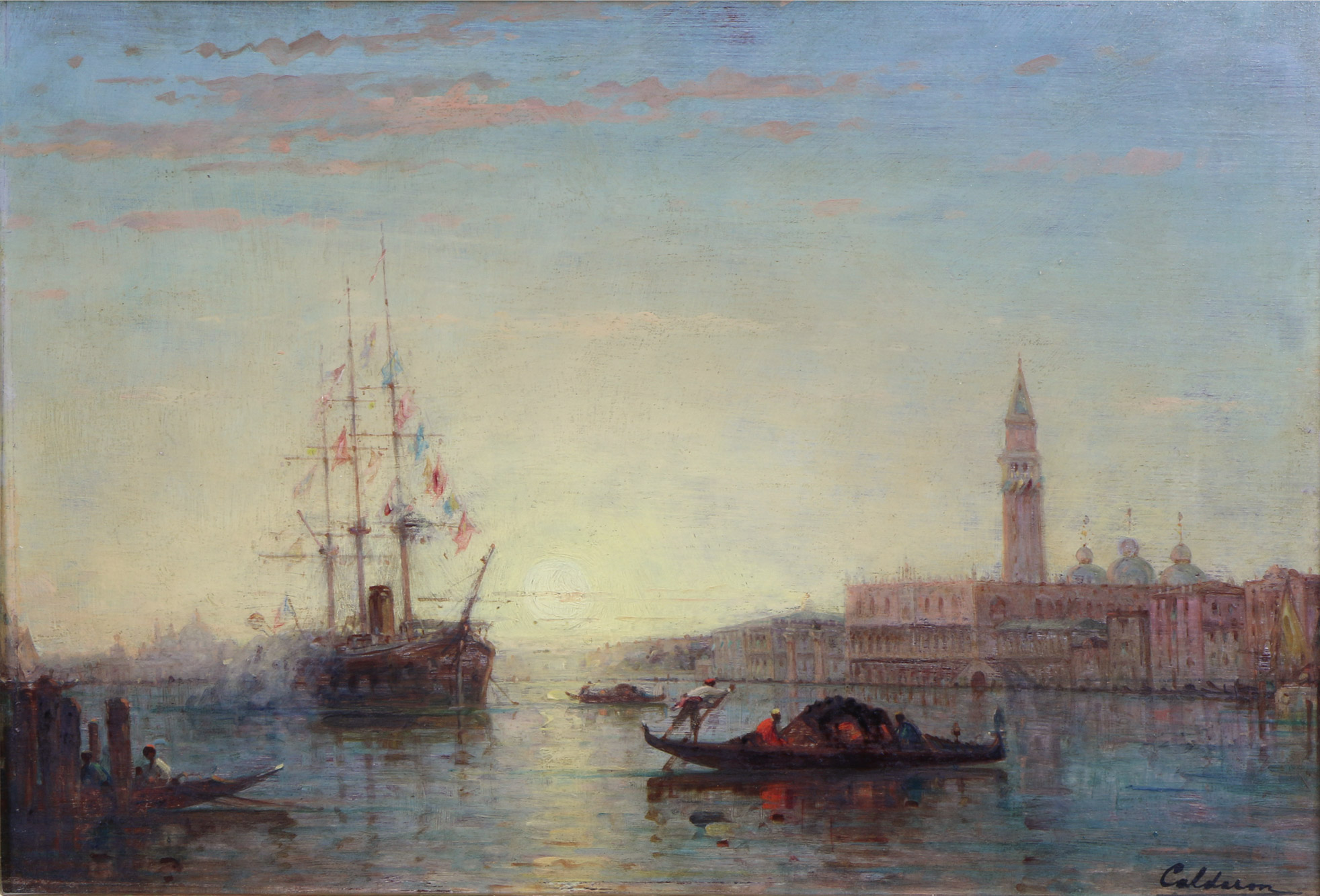 CALDERON, Charles Clement 'VENECIA-GRAN CANAL' 