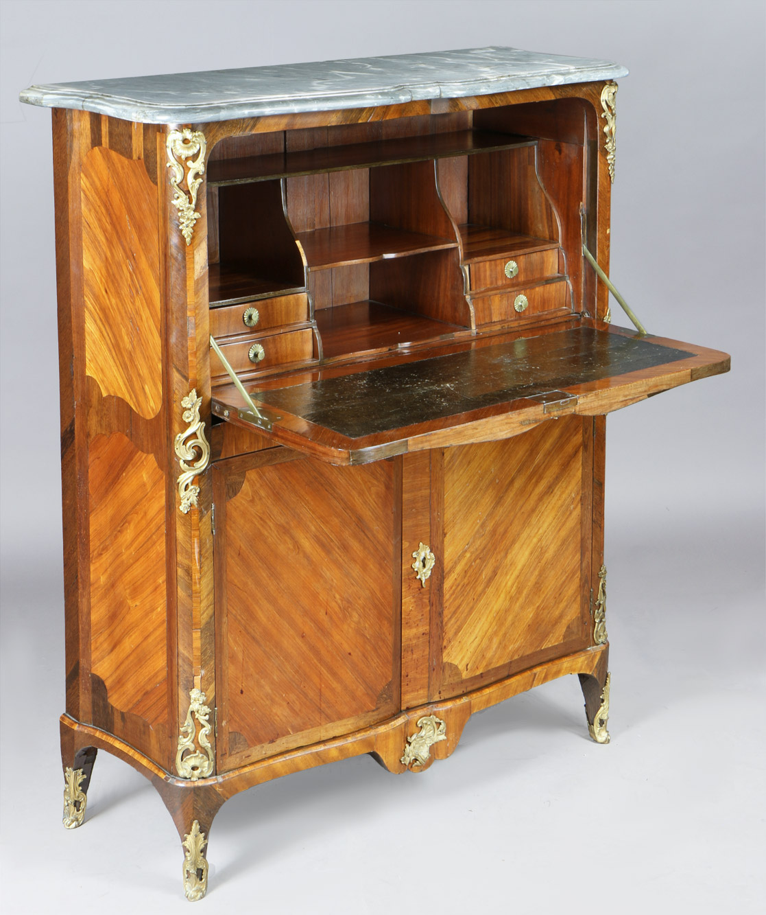 ANTIGUO SECRETAIRE 'ABATTANT' FRANCES DE EPOCA TRANSICION. ANTIGUO SECRETAIRE 'ABATTANT' FRANCES DE EPOCA TRANSICION.