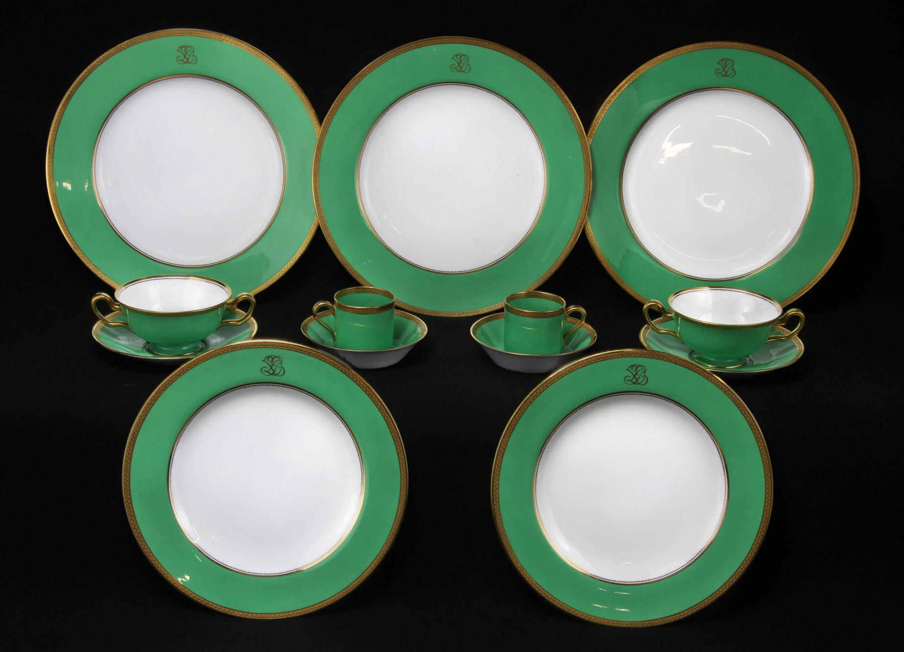  JUEGO DE PORCELANA INGLESA COPELAND PARA MESA. 