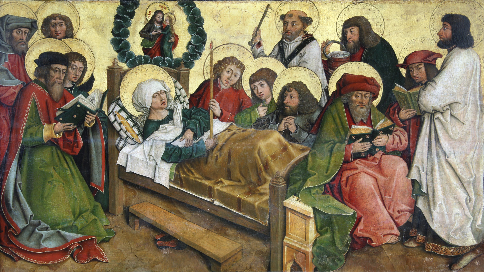 ANONIMO 'LA DORMICION DE LA VIRGEN' 