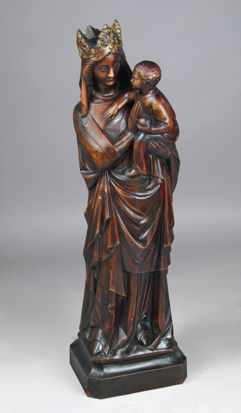 MAHLKNECHT, Virgilio 'VIRGEN MORENA CON NIÑO' 