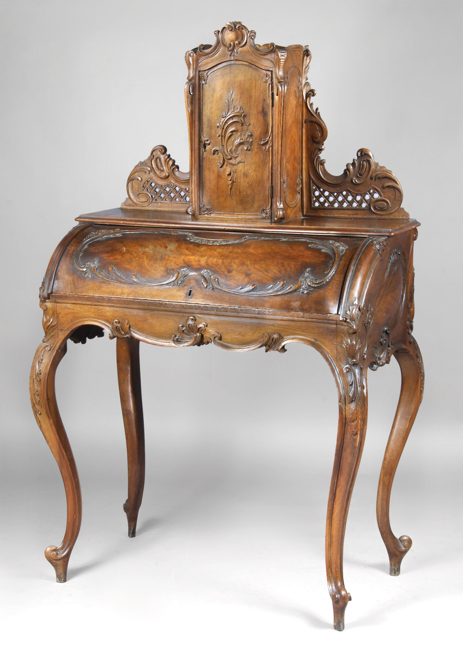  ESCRITORIO Y SILLA FRANCESES ESTILO ART NOUVEAU. 