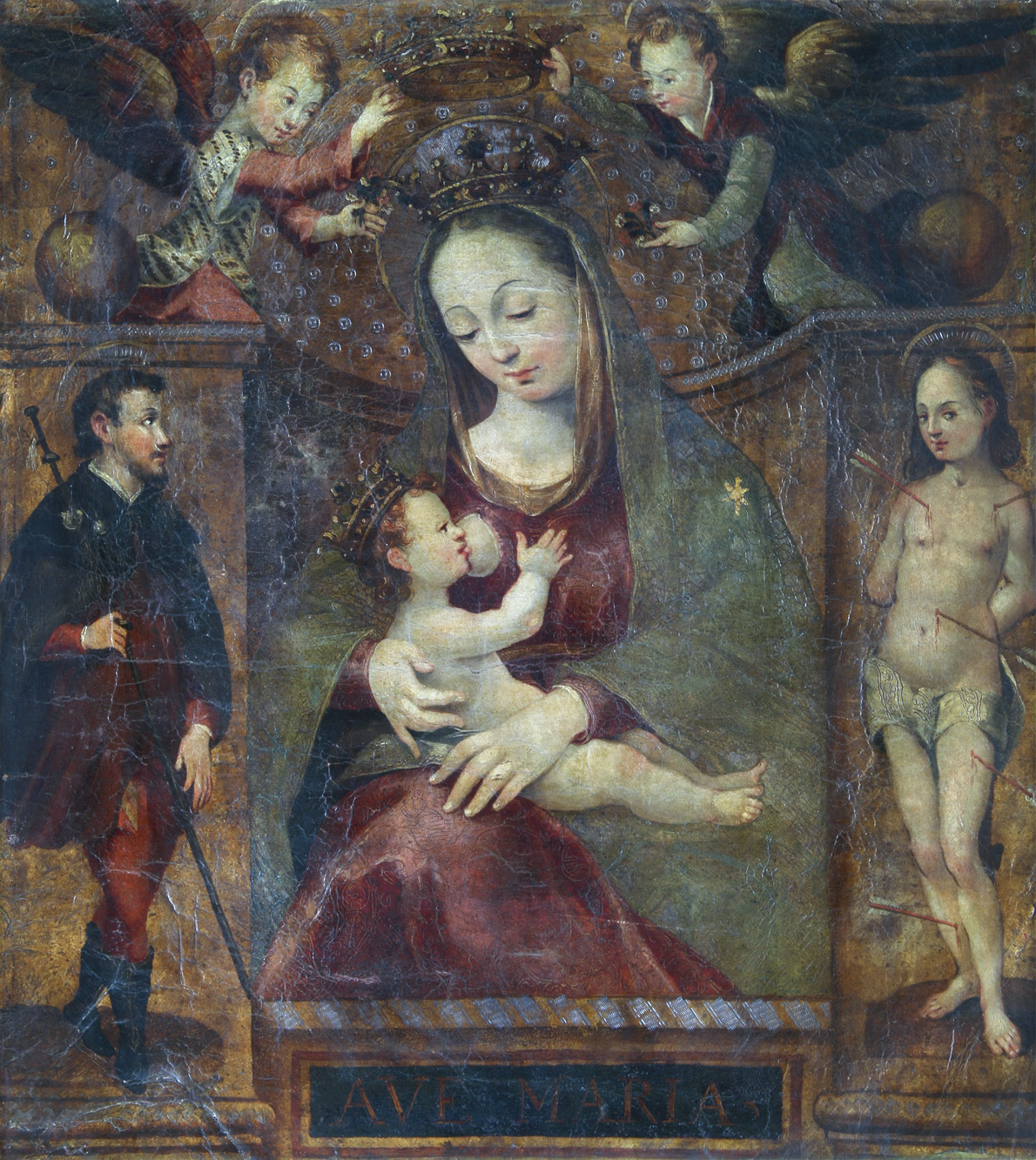 ANONIMO 'LA CORONACION DE LA VIRGEN '