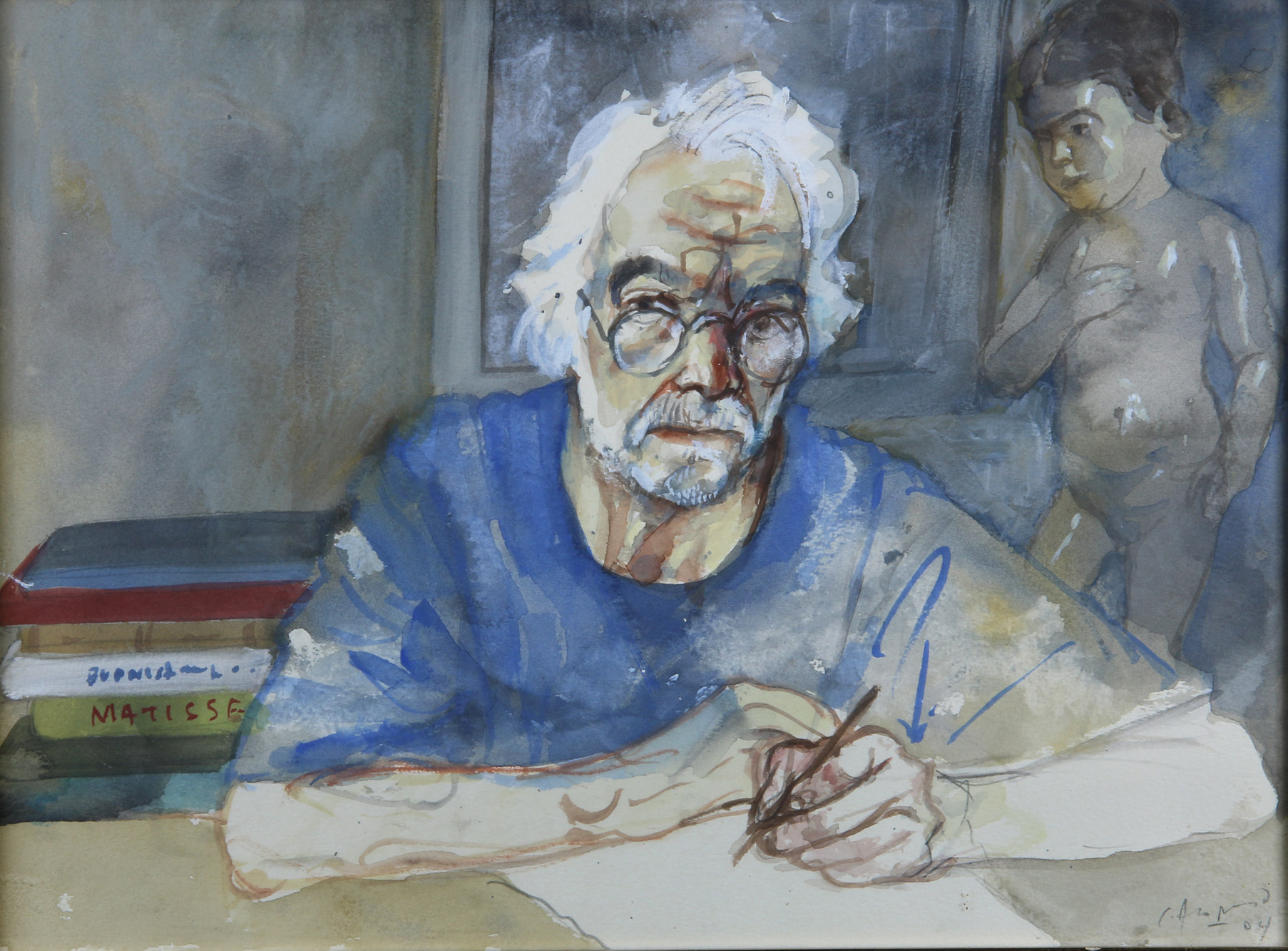 ALONSO, Carlos 'AUTORRETRATO' 