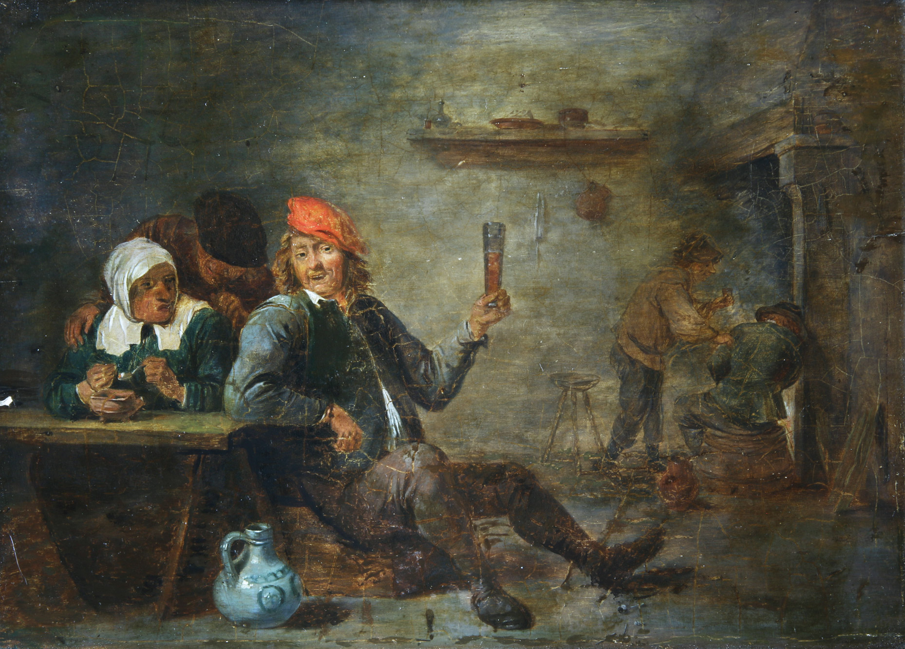 ANONIMO 'INTERIOR DE TABERNA' ANONIMO 'INTERIOR DE TABERNA'