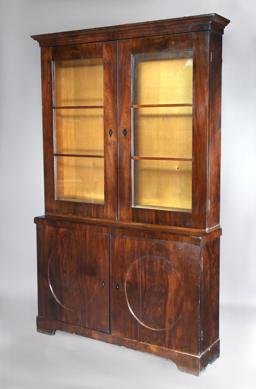  ANTIGUA BIBLIOTECA FRANCESA DE ÉPOCA LOUIS PHILIPPE.