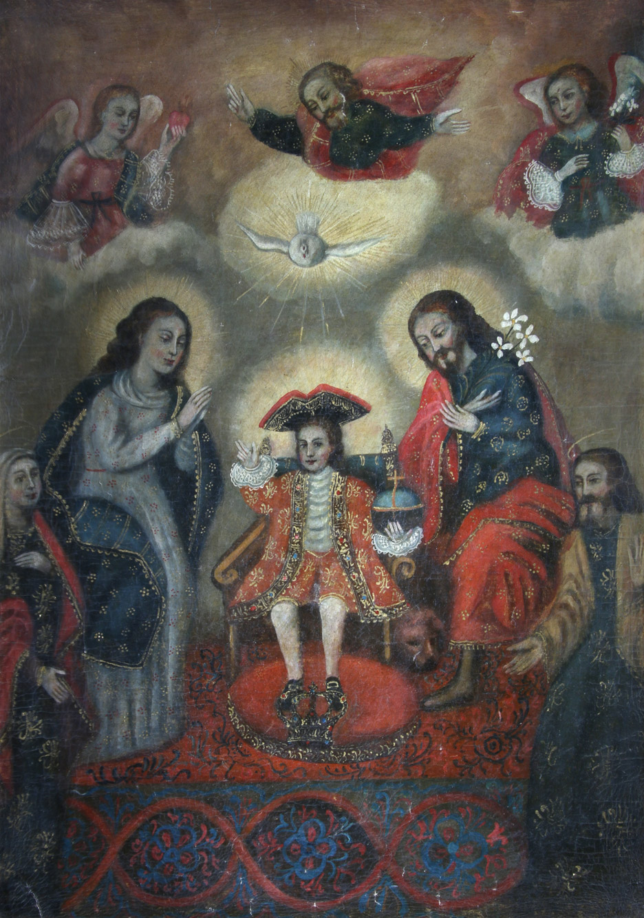 ANONIMO Sudamericana 'LA SAGRADA FAMILIA'