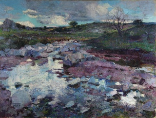 Lote 117: FADER, Fernando 'EL SILENCIO DEL BAÑADO' 