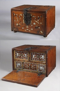 Lote 894: PEQUEÑO BARGUEÑO GRANADINO DEL SIGLO XVIII.  PEQUEÑO BARGUEÑO GRANADINO DEL SIGLO XVIII. 