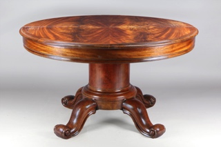 Lote 421: ANTIGUA MESA INGLESA GUILLERMO IV PARA COMEDOR.  ANTIGUA MESA INGLESA GUILLERMO IV PARA COMEDOR. 