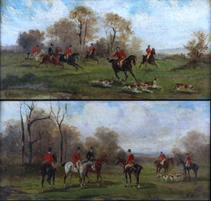 Lote 27: STONE, Robert 'ESCENAS DE CACERIA' 