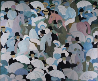 Lote 162: ZORRILLA DE SAN MARTIN, Alfredo 'DIA DE CARRERAS DEL 900'