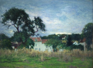 Lote 45: MESLÉ, Joseph Paul 'L' ÉTÉ à LA CAMPAGNE'