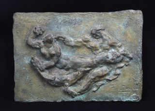 Lote 970: TROIANI, Troiano 'FIGURA ALADA'