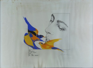 Lote 210: SCHUSSHEIM, Renata 'AVE ENCARCELADA' 