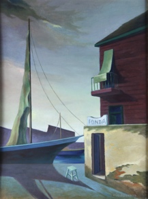 Lote 171: PACENZA, Onofrio  'RAMBLA CON FONDA'