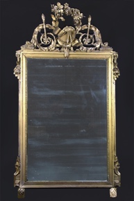 Lote 895: ANTIGUO ESPEJO FRANCES DE ESTILO LUIS XVI. ANTIGUO ESPEJO FRANCES DE ESTILO LUIS XVI.