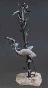 Lote 805: INTERESANTE GRUPO ESCULTORICO DE BRONCE CINCELADO. INTERESANTE GRUPO ESCULTORICO DE BRONCE CINCELADO.