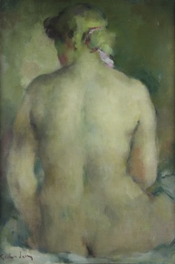 Lote 179: JARRY, Gastón 'DESNUDO DE ESPALDAS' 