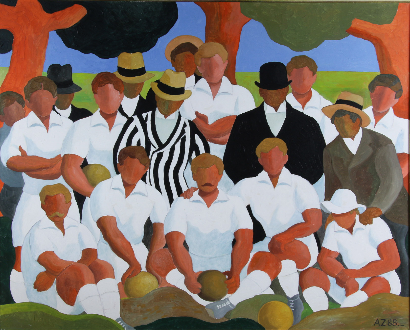 ZORRILLA DE SAN MARTIN, Alfredo 'EQUIPO DE FUTBOL'