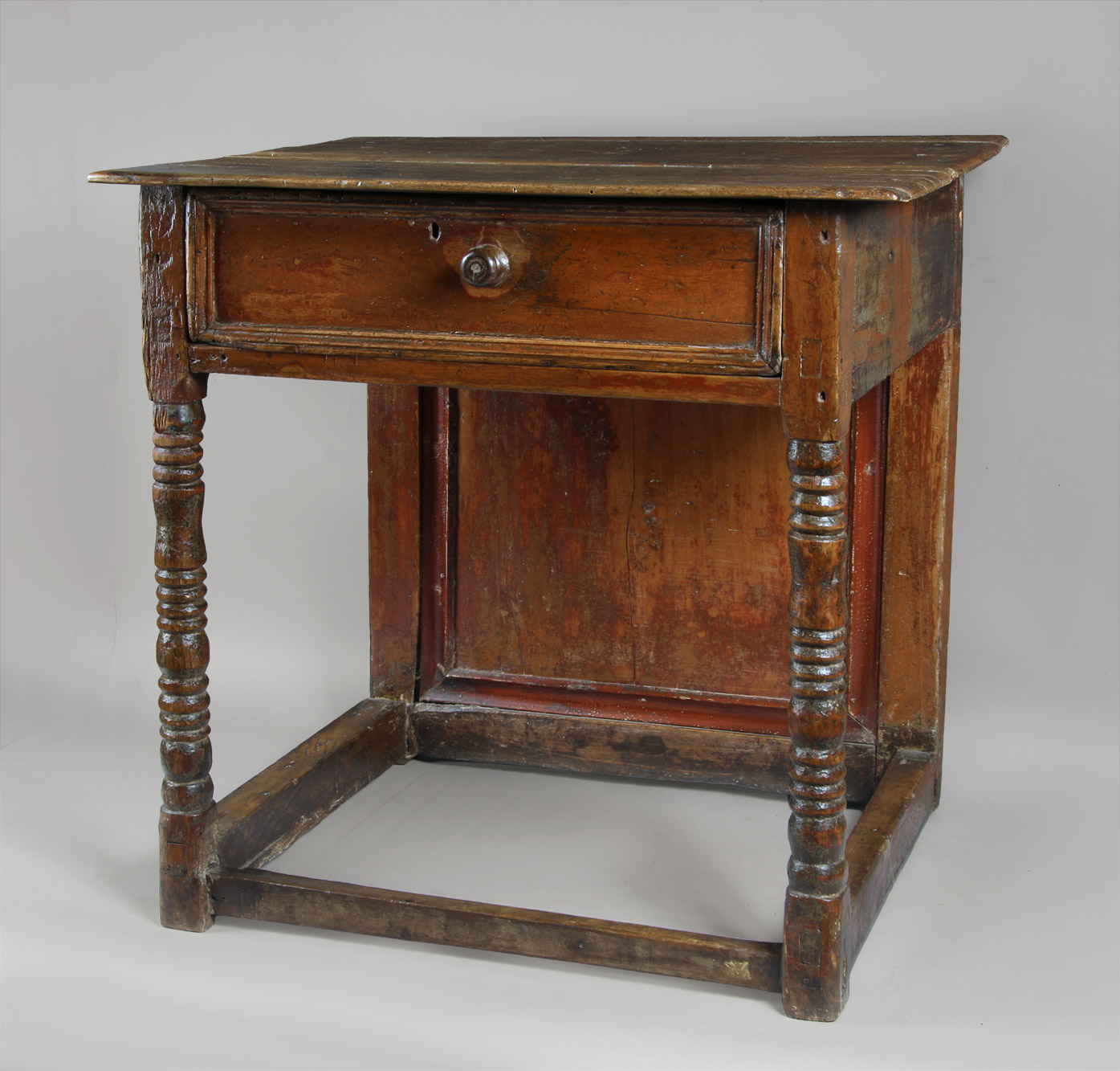  ANTIGUA MESA RUSTICA CHILENA DEL SIGLO XIX. 