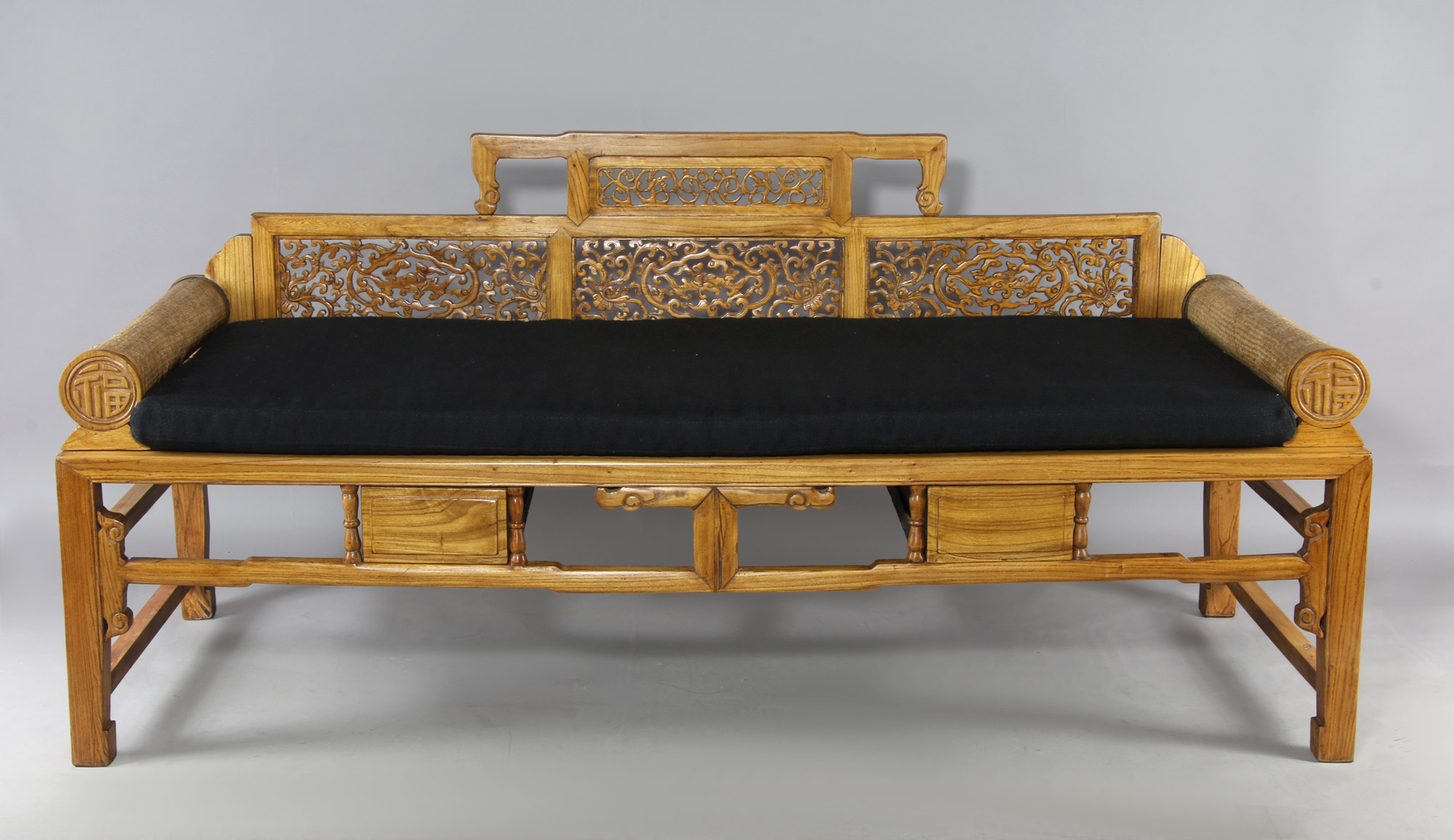 ANTIGUO CAMASTRO CHINO DE FINES DEL SIGLO XIX. ANTIGUO CAMASTRO CHINO DE FINES DEL SIGLO XIX.