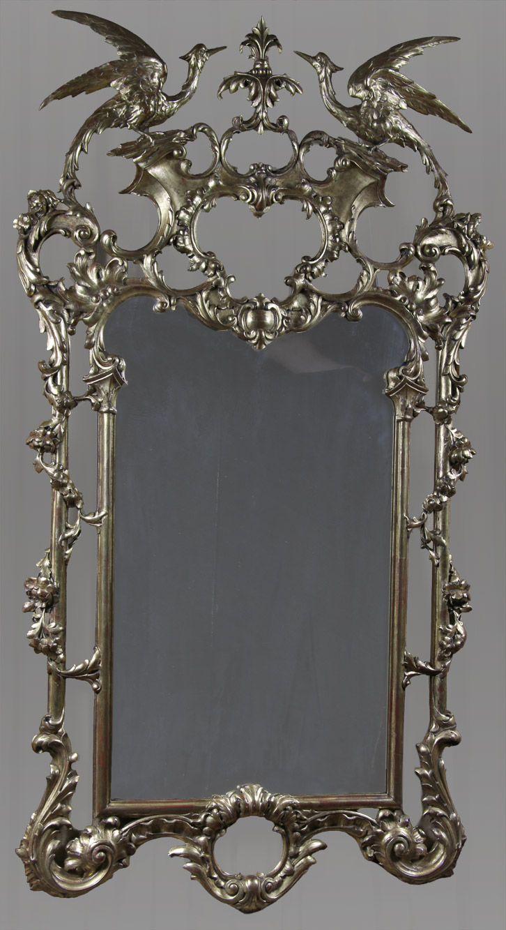 ANTIGUO ESPEJO INGLES CHIPPENDALE. ANTIGUO ESPEJO INGLES CHIPPENDALE.