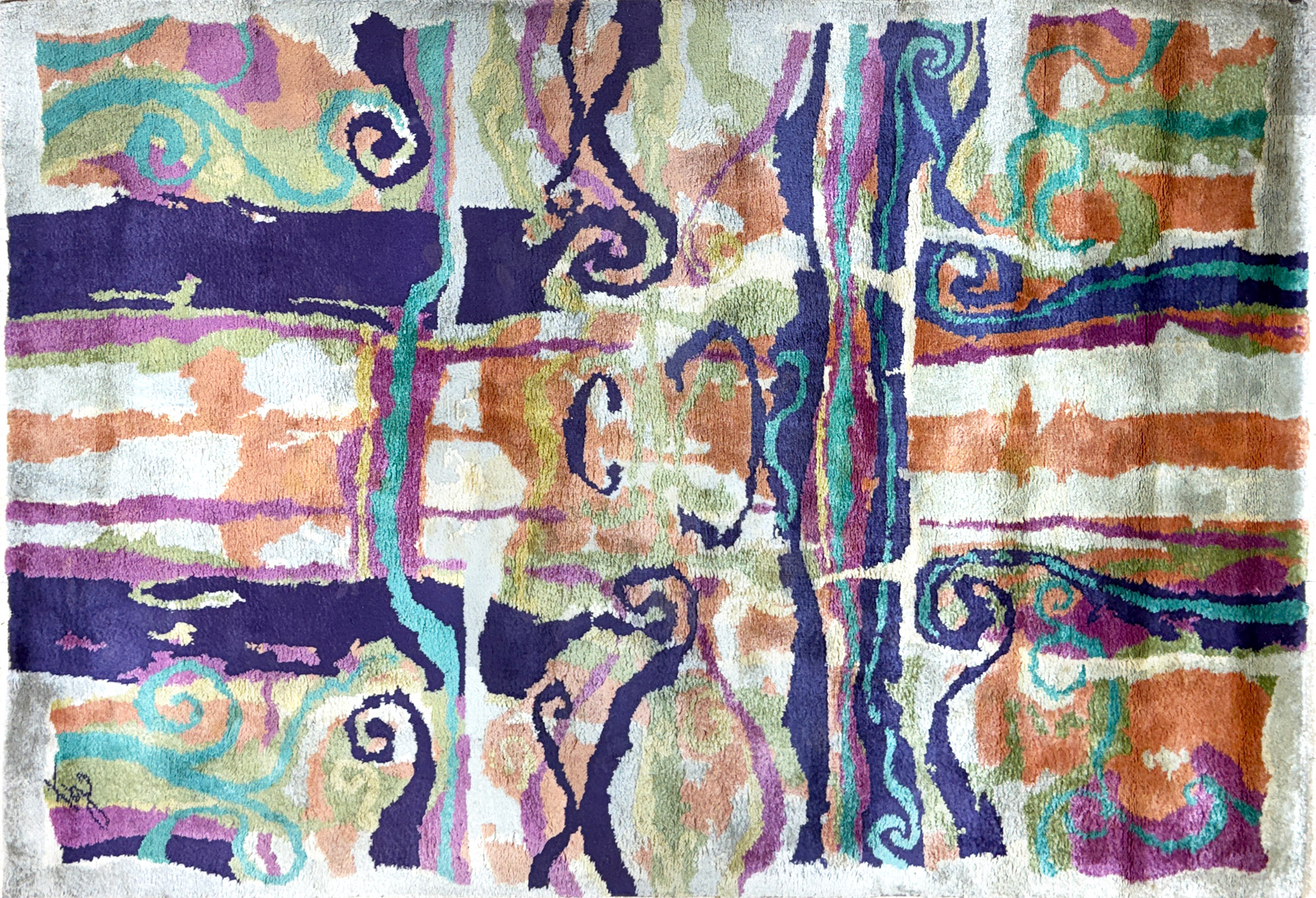  ALFOMBRA AMERICANA CONTEMPORANEA DE LA CASA NOURISSON.