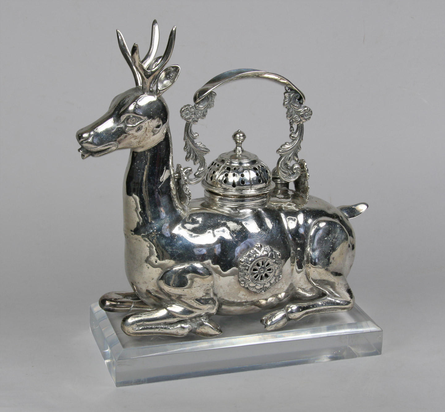 ANTIGUA PAVA DE HORNILLO SUDAMERICANA SIGLO XVIII. ANTIGUA PAVA DE HORNILLO SUDAMERICANA SIGLO XVIII.