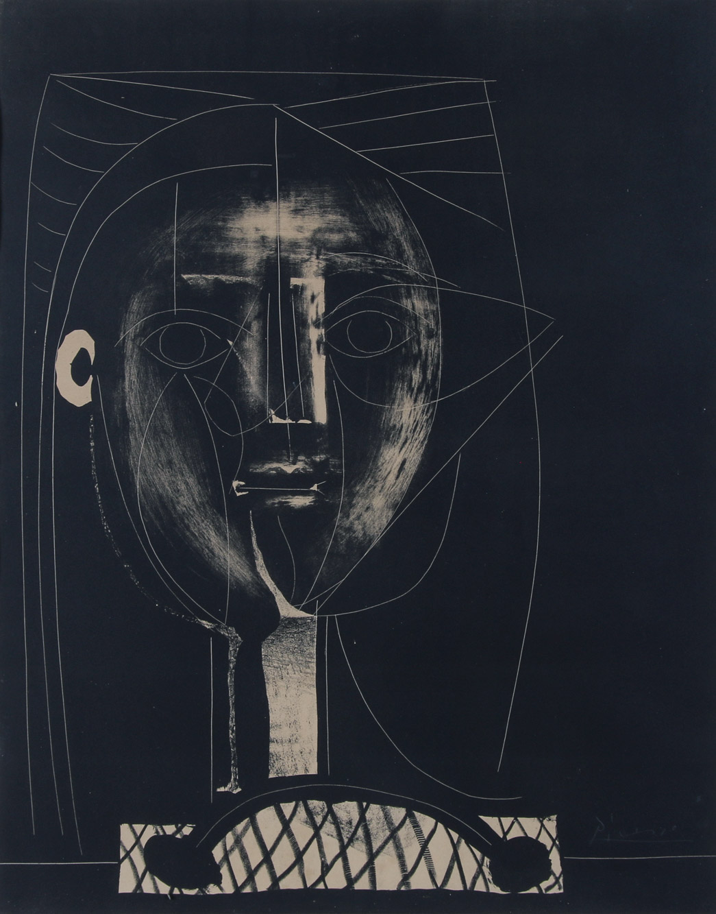 PICASSO, Pablo 'FIGURE NOIR' 