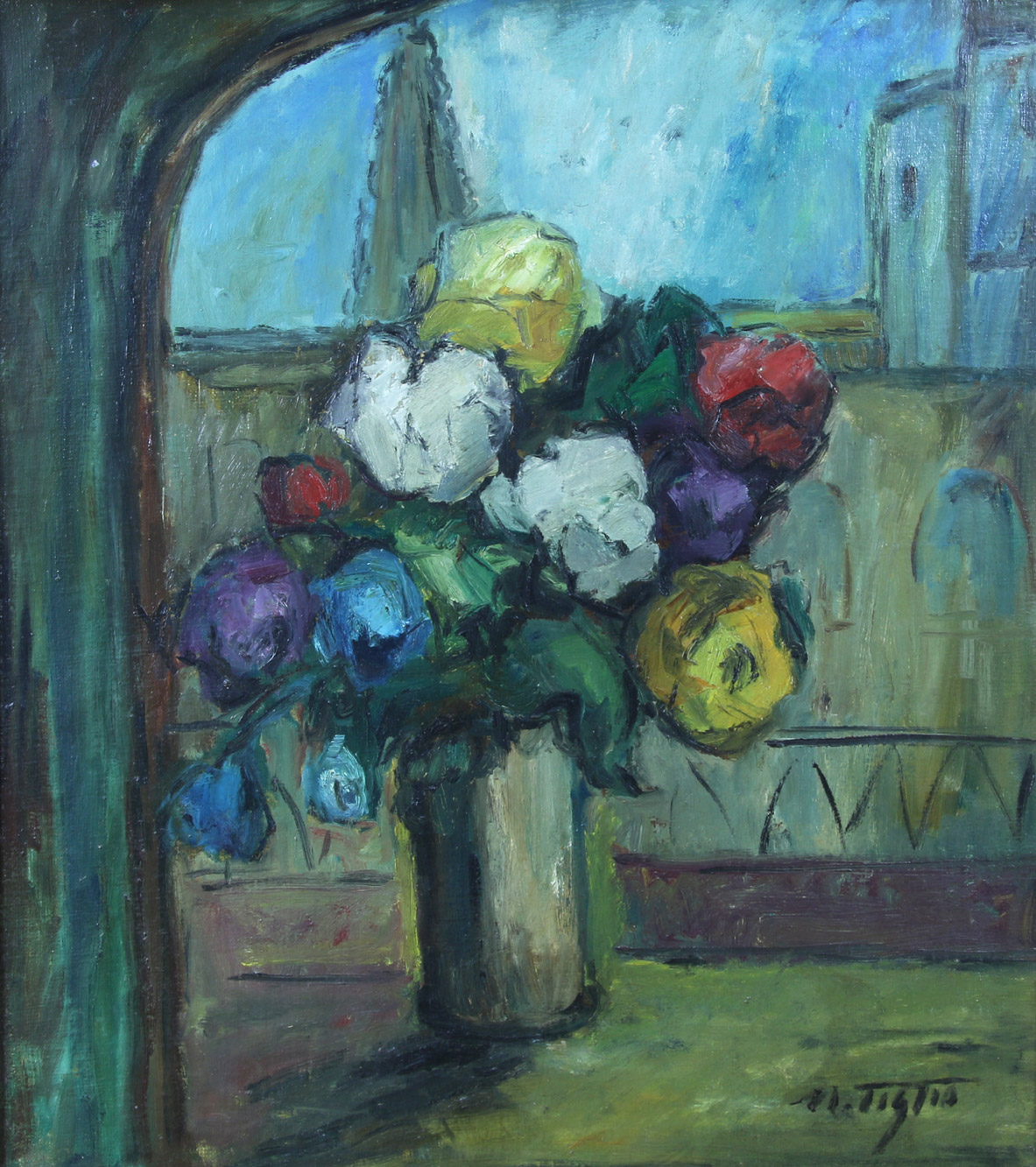 TIGLIO, Marcos 'VASO CON FLORES' TIGLIO, Marcos 'VASO CON FLORES'