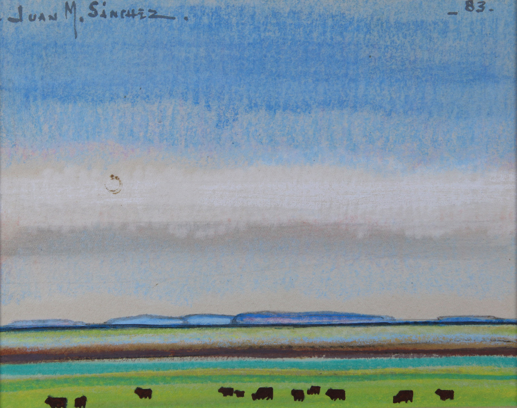 SANCHEZ, Juan Manuel 'VACAS EN LA PAMPA'