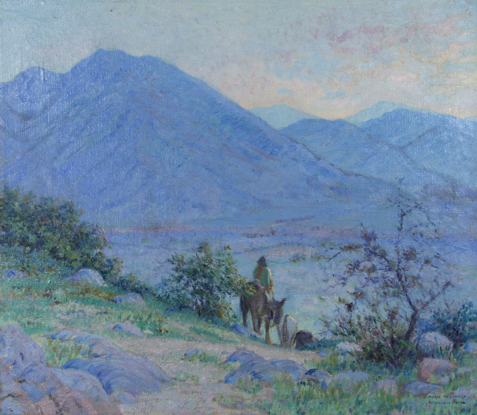 ANGANUZZI, Mario Nicolás 'PAISAJE DE POTRERILLOS'