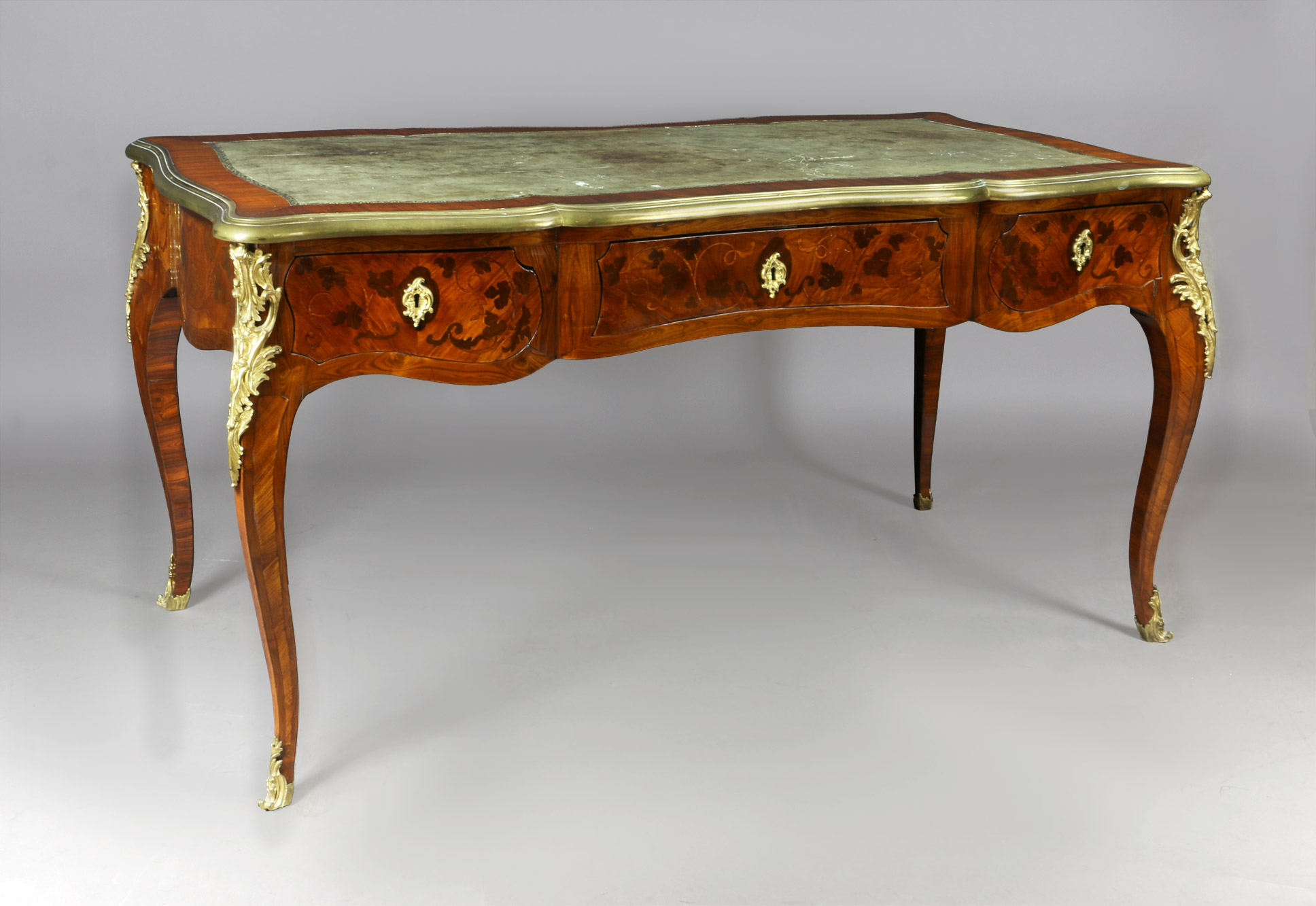  ANTIGUO BUREAU PLAT FRANCES DE ESTILO LUIS XV. 