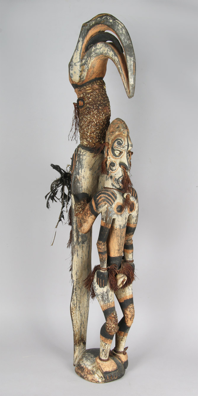 ANTIGUA TALLA ABORIGEN DE PAPUA NUEVA GUINEA. ANTIGUA TALLA ABORIGEN DE PAPUA NUEVA GUINEA.